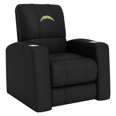 Dreamseat Home Theater Recliner with  Los Angeles Chargers Primary Logo XZ418301RHTCDBLK-PSNFL20075